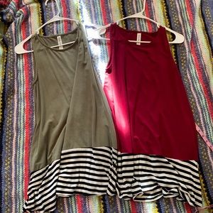 Set of Zenana Premium dresses size S (2)